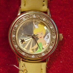 Disney Tinker Bell Gold Tone Watch – SII Marketing MU1260